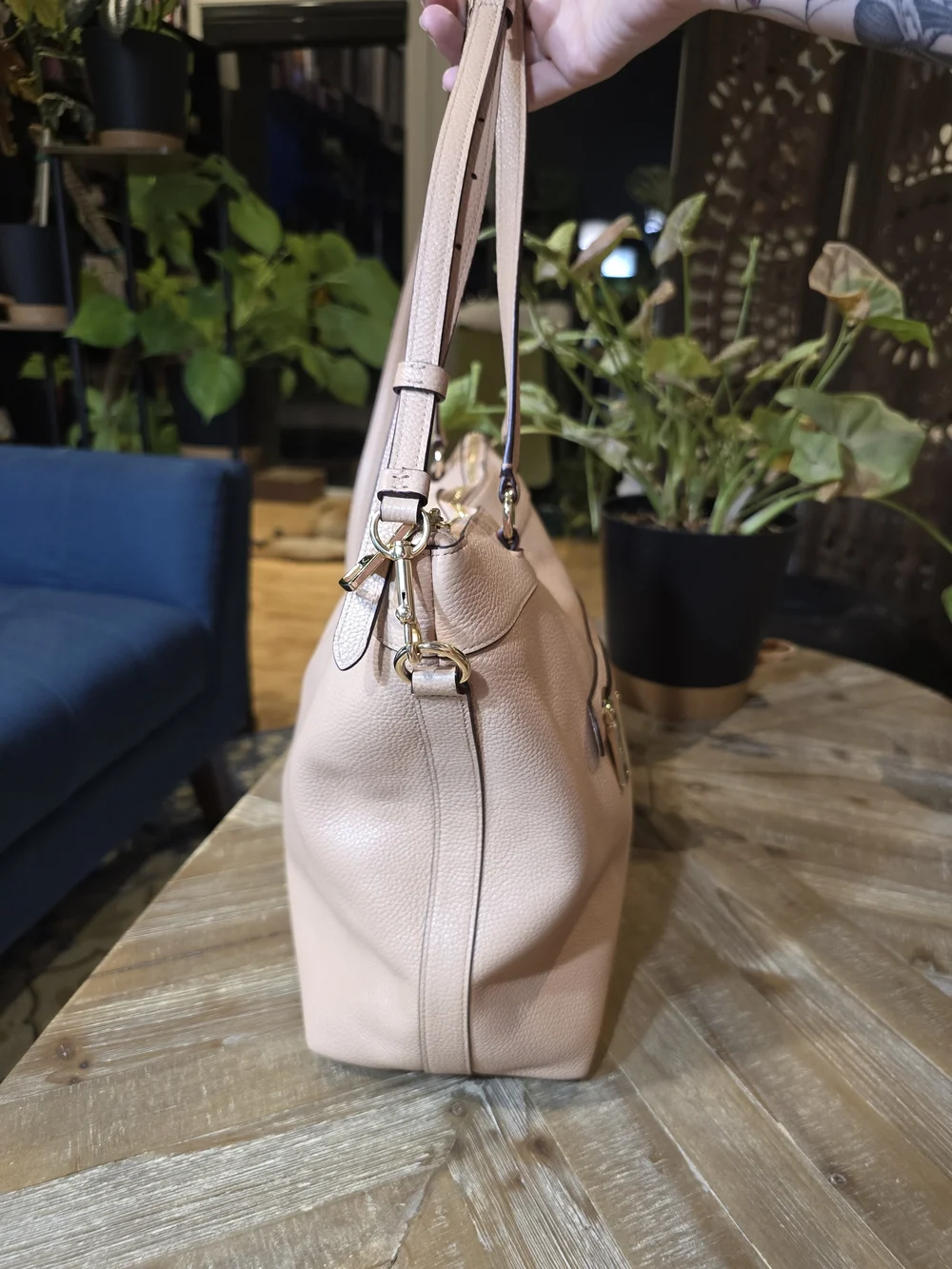 COACH Tyler Tote Bag in Pebbled Leather - Like New with COA!